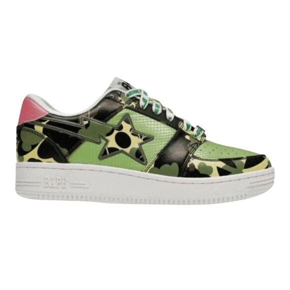 BAPESTA Mo\' Wax x Unkle x Bapesta Low M2 \'Original Heads\' Sneakers Size 7.5 main image 10
